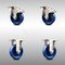 Service Caster 4 Inch 316SS Solid Polyurethane Swivel Top Plate Caster Lock Brake 2 Rigid, 2PK SCC-SS316TTL20S414-SPUS-2-R-2 - alternate 1
